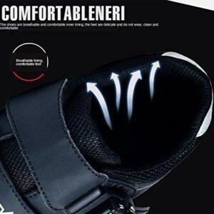 Scarpe da Ciclismo Antiscivolo, Scarpe da Strada e Mountain Bike Traspiranti in Fibra di Carbonio, Scarpe Sportive Assistite - immagine 4