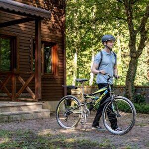Licorne Bike Premium Mountain Bike Strong da 26 pollici, bicicletta per ragazzi, ragazze, donne e uomini, con cambio Shimano - immagine 5