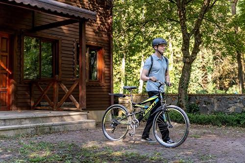 B08LNYXQKD gal 3 69cfbd793eb72 Licorne Bike Premium Mountain Bike Strong da 26 pollici, bicicletta per ragazzi, ragazze, donne e uomini, con cambio Shimano