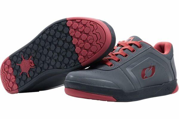 B096G27SS2 69cf8e88d7fc0 O'Neal - Pinned Flat Pedal Shoe, Scarpe Pinned Flat V.22 per Adulti/Unisex, Nero/Grigio, 40 Unisex - Adulto