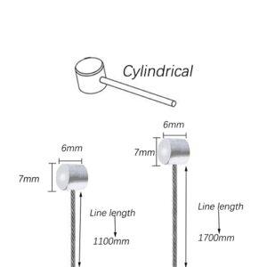 Cavo Freno, Cavo del Freno Bicicletta, Cavo del Freno Della Bicicletta di Ricambio, Cavo Freno Anteriore e Posteriore Bicicle 8 Cavo Freno, Cavo del Freno Bicicletta, Cavo del Freno Della Bicicletta di Ricambio, Cavo Freno Anteriore e Posteriore Bicicle - immagine 4