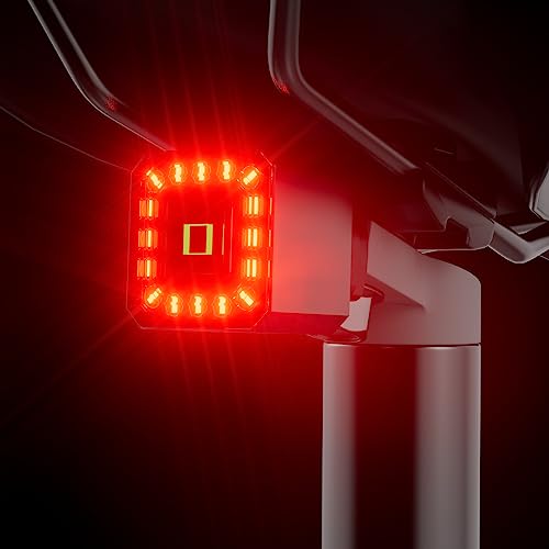 B09J85VNQH gal 0 69cfa6f651212 Luce Posteriore Bici, 6 Modalità di illuminazione Fanale Posteriore Bicicletta Ricaricabile Tramite USB Freno Intelligente co