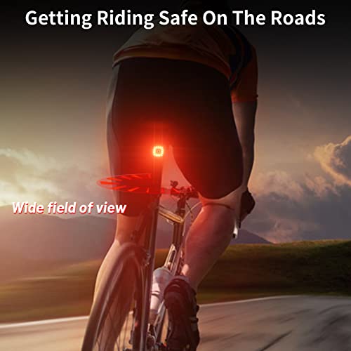 B09J85VNQH gal 1 69cfa6f8d2eb0 Luce Posteriore Bici, 6 Modalità di illuminazione Fanale Posteriore Bicicletta Ricaricabile Tramite USB Freno Intelligente co