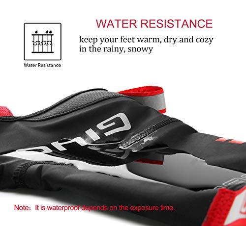 B09L4PMXQY gal 3 69cf903b7150e Copriscarpe Ciclismo Invernale Termico Impermeabile Copriscarpa Antivento Scarpe Protettore Caldo per Il MTB Bici da Strada