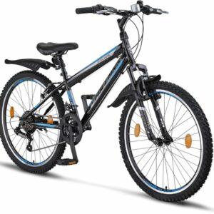 Chillaxx Bike Escape Premium Mountain Bike da 24 e 26 pollici, per ragazze, ragazzi, uomini e donne, cambio a 21 marce