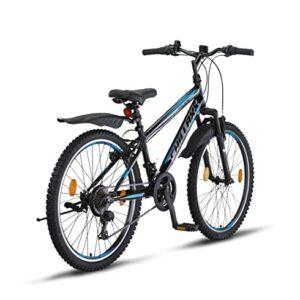 Chillaxx Bike Escape Premium Mountain Bike da 24 e 26 pollici, per ragazze, ragazzi, uomini e donne, cambio a 21 marce 8 Chillaxx Bike Escape Premium Mountain Bike da 24 e 26 pollici, per ragazze, ragazzi, uomini e donne, cambio a 21 marce - immagine 4