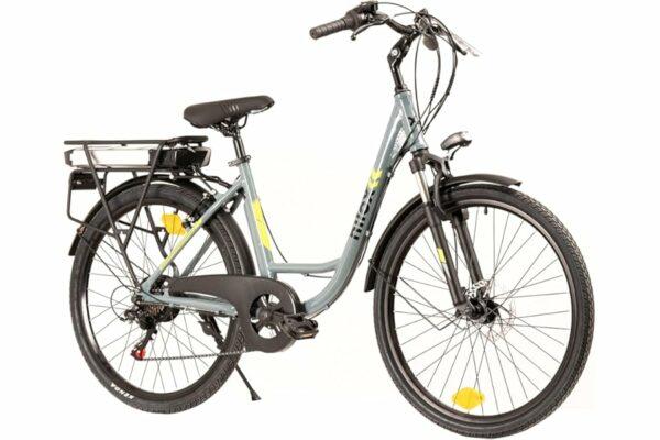 B09STXPPB1 69cfc8f524445 Nilox, E-Bike X7 f, Trekking Bike con Pedalata Assistita, 80 km di Autonomia, Fino a 25 km/h, Motore Bafang 36 V 250 W, Batte