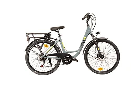 B09STXPPB1 gal 1 69cfc8f8e34aa Nilox, E-Bike X7 f, Trekking Bike con Pedalata Assistita, 80 km di Autonomia, Fino a 25 km/h, Motore Bafang 36 V 250 W, Batte