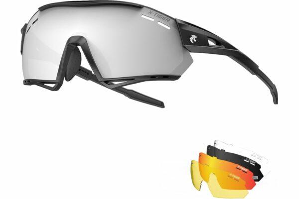 B09WT8XTS1-69cfbaa6715fa B09WT8XTS1 69cfbaa6715fa X-TIGER Occhiali Da Ciclismo,Polarizzati per TR90 Occhiali Bici MTB Con 5 Lenti intercambiabili per Ciclismo Corsa Pesca Guid