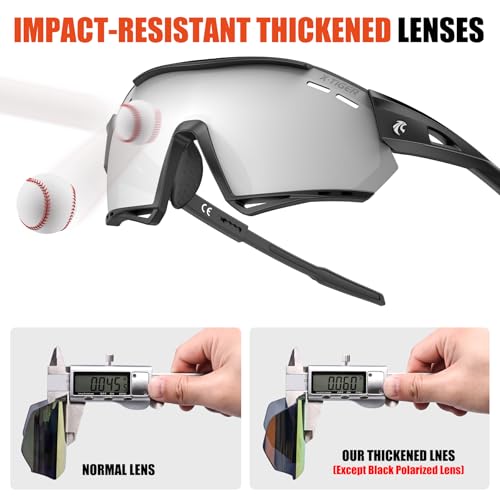 X-TIGER Occhiali Da Ciclismo,Polarizzati per TR90 Occhiali Bici MTB Con 5 Lenti intercambiabili per Ciclismo Corsa Pesca Guid 4 B09WT8XTS1 gal 3 69cfbab3c81e1 X-TIGER Occhiali Da Ciclismo,Polarizzati per TR90 Occhiali Bici MTB Con 5 Lenti intercambiabili per Ciclismo Corsa Pesca Guid