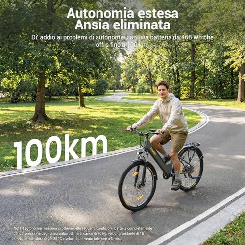 B09ZP6ZLNF gal 2 69cf818899c4c Eleglide Bicicletta elettrica da trekking, bicicletta elettrica T1 Step-Thru, 27,5", bici da trekking, E-Citybike con batt...