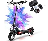 Monopattino Elettrico Adulto,70-90KM chilometri Capacità Della Batteria 48V 26Ah,Carico Massimo 150 kg, Pneumatici Da 10 Pollici, Mezzo pieghevole per spostamenti su lunghe distanze