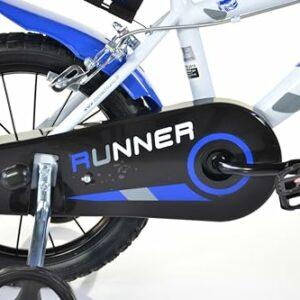 SCH Bici Runner, Bicicletta Bambino, Blu, 14 8 SCH Bici Runner, Bicicletta Bambino, Blu, 14 - immagine 4