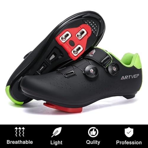 B0B9M73LLR gal 1 69cf8e568ff78 Scarpe da Ciclismo da Uomo Scarpe da Bici da Strada Compatibile con SPD e Delta Blocco Pedale Scarpe da Bicicletta Compatible