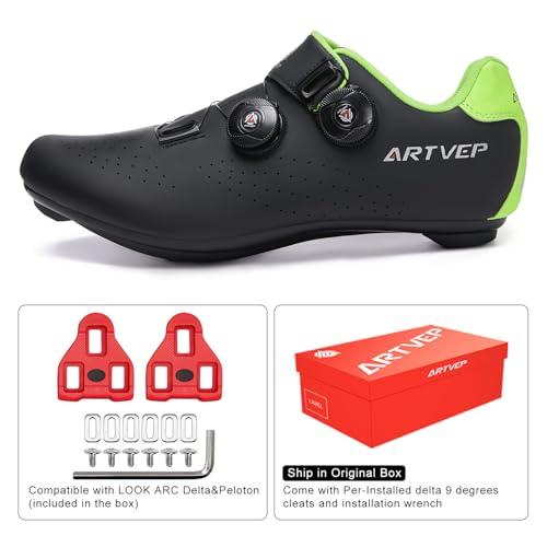 B0B9M73LLR gal 2 69cf8e5932f92 Scarpe da Ciclismo da Uomo Scarpe da Bici da Strada Compatibile con SPD e Delta Blocco Pedale Scarpe da Bicicletta Compatible