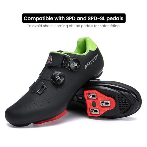B0B9M73LLR gal 3 69cf8e5b36381 Scarpe da Ciclismo da Uomo Scarpe da Bici da Strada Compatibile con SPD e Delta Blocco Pedale Scarpe da Bicicletta Compatible
