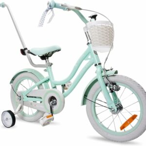 sun baby Heart Bike Bicicletta per una bambina, 12 14 16 pollici, 2-6 anni, bicicletta per bambini con rotelle con manubrio r