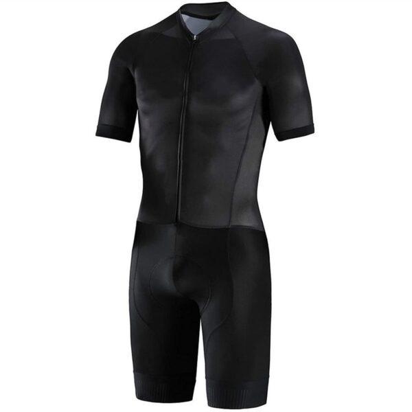B0BHLGXG4F gal 0 69d0c05889b9c Triathlon Trisuit Uomo Elite Manica Corta Trisuit Maglia da Ciclismo da Uomo Body Intero (Colore Nero, Taglia XXXX-Large)