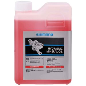 BARATTOLO SHIMANO OLIO FRENI MINERALE ROSSO 1 LT - immagine 3