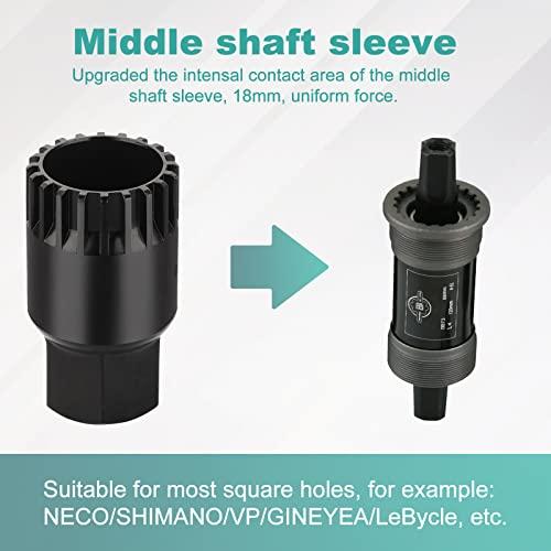 B0BTSVT3KZ gal 3 69cfb9bdeeefa Homord Kit Attrezzi Bici, Chiave a Frusta con Bici Chiave Pacco Pignoni, Kit Catena Bici Frusta per Catena Freewheel Removal