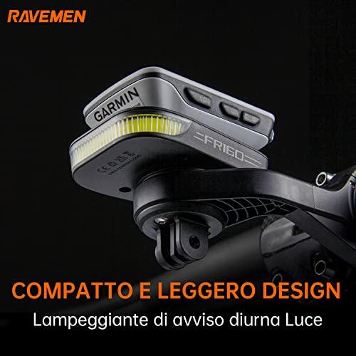 RAVEMEN FR160 Compatibile con Garmin Ciclocomputer, 6 modalità di illuminazione Ciclismo Accessori per Luce Lampeggiante di a 2 B0BXCKBVVP gal 1 69cfa57459d1c RAVEMEN FR160 Compatibile con Garmin Ciclocomputer, 6 modalità di illuminazione Ciclismo Accessori per Luce Lampeggiante di a