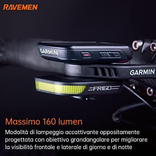 RAVEMEN FR160 Compatibile con Garmin Ciclocomputer, 6 modalità di illuminazione Ciclismo Accessori per Luce Lampeggiante di a 3 B0BXCKBVVP gal 2 69cfa57854ce2 RAVEMEN FR160 Compatibile con Garmin Ciclocomputer, 6 modalità di illuminazione Ciclismo Accessori per Luce Lampeggiante di a