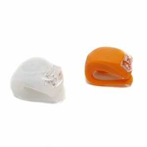 LEOFLA Kit di 2 Luci LED per Bicicletta di Sicurezza Bici Anteriore E Posteriore Bike - immagine 3