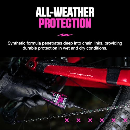 B0C149S16K gal 2 69cfb82054b4c Muc-Off All-Weather Chain Lube, 120 ml - Lubrificante Catena Bici Biodegradabile, Olio Catena Bici di Tutti i Tipi - Formulat