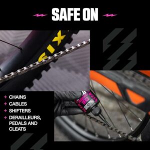 Muc-Off All-Weather Chain Lube, 120 ml - Lubrificante Catena Bici Biodegradabile, Olio Catena Bici di Tutti i Tipi - Formulat - immagine 5