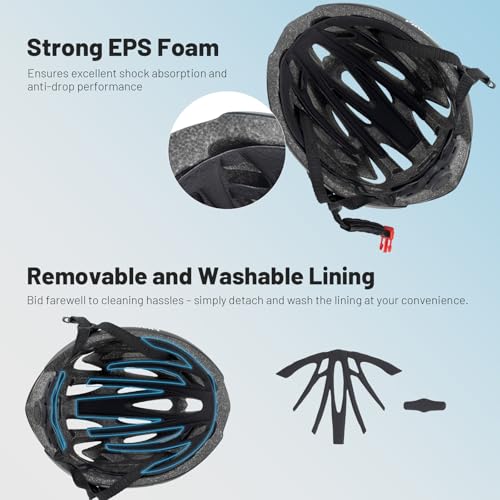 B0C6PFFXJ4 gal 3 69ce4c97d2681 Favoto Casco da Bicicletta - Certificato CE per Corsa MTB Ciclismo Leggero - Protezione di Sicurezza per Uomo Donne Adulti...