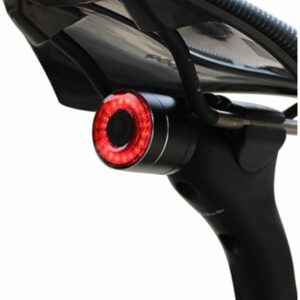 Fanale Posteriore per Bicicletta, Ricarica USB Fanale Posteriore Freno Intelligente,Luci Posteriori Intelligenti con Rilevame - immagine 1