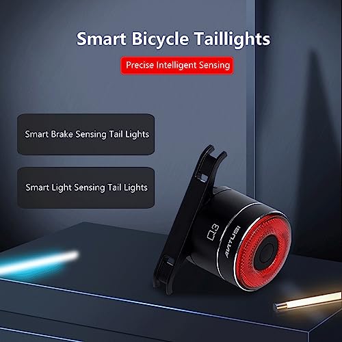 B0CB8B9XMZ gal 1 69cfa6e177565 Fanale Posteriore per Bicicletta, Ricarica USB Fanale Posteriore Freno Intelligente,Luci Posteriori Intelligenti con Rilevame