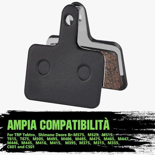 B0CBLNZVPW gal 1 69cf9fde686bd Zacro Pastiglie Freno a Disco Bici per Tektro Shimano TRP Deore Br-M575 B01s Mt200 M525 M515 T615 T675 M505 M495 M486 M485 -