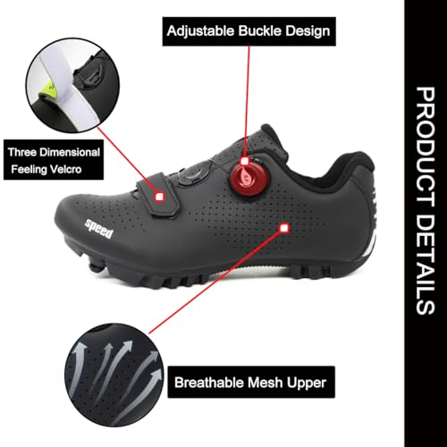 B0CCF47PFG gal 2 69cf8e349f848 Hixingo Scarpe da Ciclismo Uomo Donna, Scarpe da Mountain Bike per Bici da Strada, Scarpe MTB Road SPD Scarpe da Ciclismo da