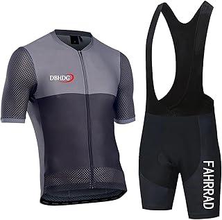 B0CD7H4SPG 69d0bfcfbb1b3 KAISUN Abbigliamento Completo Ciclismo Uomo, Completo Body Tuta Bici Maglia + Pantaloncini Imbottiti con Gel 9D, Traspiran...