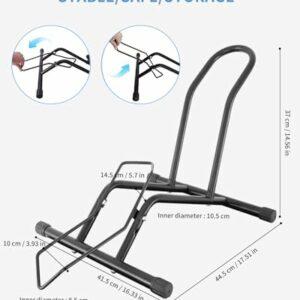 Huifoo Cavalletto Supporto Parcheggio Bici, Cavalletto per Bicicletta da 16 a 29 Pollici, Supporto Professionale per Biciclet - immagine 3