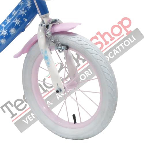 B0CNKQBNWJ gal 3 69cfa2cdcd667 Tecnobike Shop Bici per Bambina Bicicletta Denver Albri Frozen - Taglia 16 pollici