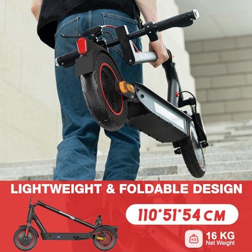 B0CQ7PMRR1 gal 1 69d4b00ba264e EVERCROSS EV10K PRO Monopattino Elettrico Adulto, 10'' Scooter Elettrico Pieghevole, con Batteria 410WH, Velocità Max 25k...