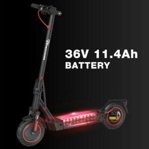 EVERCROSS EV10K PRO Monopattino Elettrico Adulto, 10'' Scooter Elettrico Pieghevole, con Batteria 410WH, Velocità Max 25k... - immagine 5