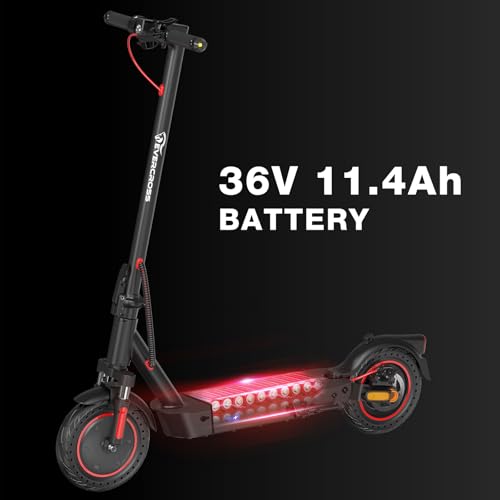 B0CQ7PMRR1 gal 3 69d4b00d47feb EVERCROSS EV10K PRO Monopattino Elettrico Adulto, 10'' Scooter Elettrico Pieghevole, con Batteria 410WH, Velocità Max 25k...