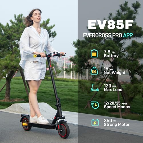 EVERCROSS EV85F Monopattino Elettrico Adulto, 8,5'' Scooter Elettrico Pieghevole - APP, Motore da 350W, Batteria da 7,8AH,... 2 B0CQ82X5BF gal 1 69d4b02b82a48 EVERCROSS EV85F Monopattino Elettrico Adulto, 8,5'' Scooter Elettrico Pieghevole - APP, Motore da 350W, Batteria da 7,8AH,...