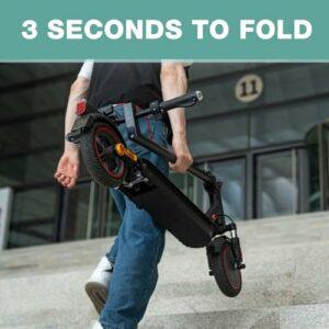 EVERCROSS EV85F Monopattino Elettrico Adulto, 8,5'' Scooter Elettrico Pieghevole - APP, Motore da 350W, Batteria da 7,8AH,... 9 EVERCROSS EV85F Monopattino Elettrico Adulto, 8,5'' Scooter Elettrico Pieghevole - APP, Motore da 350W, Batteria da 7,8AH,... - immagine 5