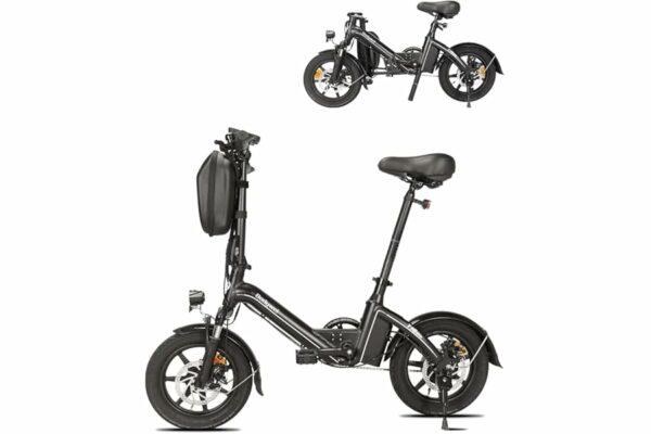 B0CRKHNXXX 69cfc8e365ede Bodywel T16Pro Bici Elettrica Pieghevole 14" Leggera Adulti/Ragazzi, Batteria 36V 10Ah + Motore 250W, 3 Velocità, Display LED
