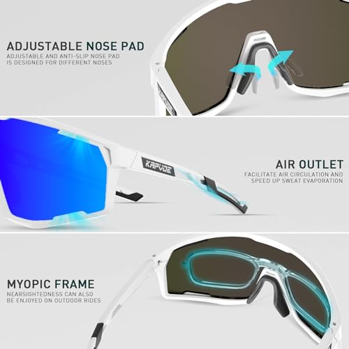 KAPVOE Fotocromatici Occhiali Da Ciclismo Uomo Donne TR90 Occhiali Da Sole Sportivi Anti-UV 400 Chiaro Occhiali MTB Biciclett 4 B0CRYS69Y9 gal 3 69cfbbd7ed11b KAPVOE Fotocromatici Occhiali Da Ciclismo Uomo Donne TR90 Occhiali Da Sole Sportivi Anti-UV 400 Chiaro Occhiali MTB Biciclett