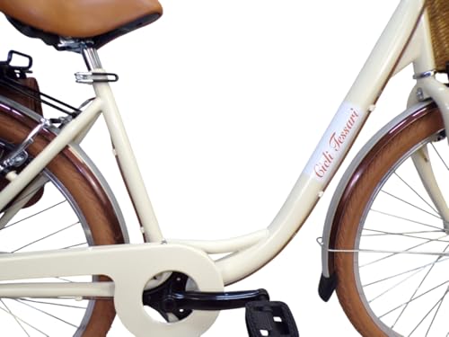 Cicli Tessari - bicicletta donna bici da passeggio city bike 26 cambio 6 velocita' telaio basso cesto in vimini vintage con b 4 B0CSKTJJ8J gal 3 69d4a26e38170 Cicli Tessari - bicicletta donna bici da passeggio city bike 26 cambio 6 velocita' telaio basso cesto in vimini vintage con b