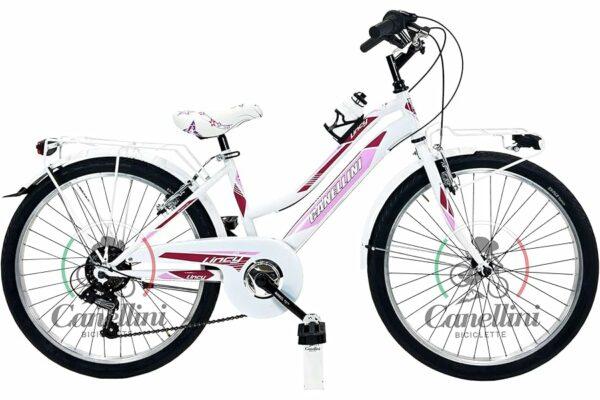 B0CVBK9JT7 69cfa3001f194 Bicicletta Bambina MTB 24 LINCY 6V - Ruote 24"