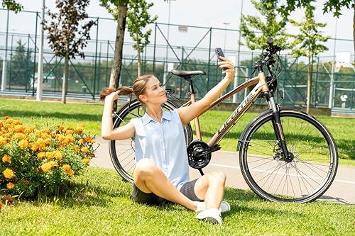 Licorne Bike - Bicicletta da trekking in alluminio, da 28 pollici, con cambio a 21 marce, freno a disco, mountain bike, bici 3 B0CX23B3HG gal 2 69cfbe4f4283a Licorne Bike - Bicicletta da trekking in alluminio, da 28 pollici, con cambio a 21 marce, freno a disco, mountain bike, bici