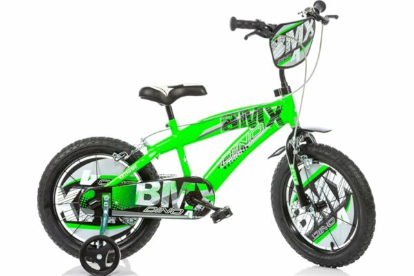 B0CX9D6L4R 69cfa2b627460 Bikes Bicicletta da bambino BMX 16" adatta a bambini di altezza compresa tra i 107 e 125 cm. Codice art. 165XC-01
