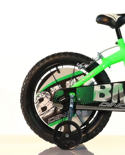 B0CX9D6L4R gal 3 69cfa2bc50249 Bikes Bicicletta da bambino BMX 16" adatta a bambini di altezza compresa tra i 107 e 125 cm. Codice art. 165XC-01