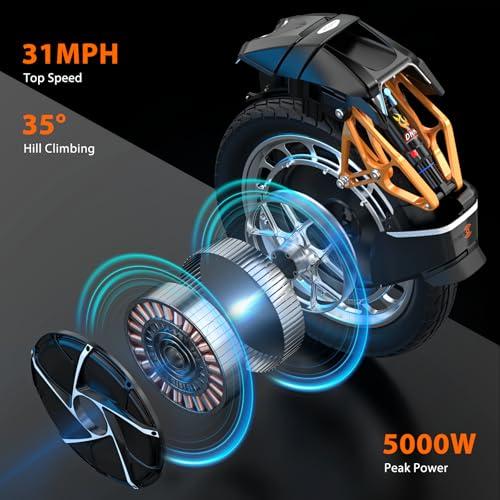 KINGSONG Monociclo Elettrico S18 Pro + nero 1110Wh, Moteur 2200W, Autonomia fino a 80km, Velocità limitata 25km/h, Pneumatico 2 B0CXFBQVMC gal 1 69d4af0b0da4a KINGSONG Monociclo Elettrico S18 Pro + nero 1110Wh, Moteur 2200W, Autonomia fino a 80km, Velocità limitata 25km/h, Pneumatico